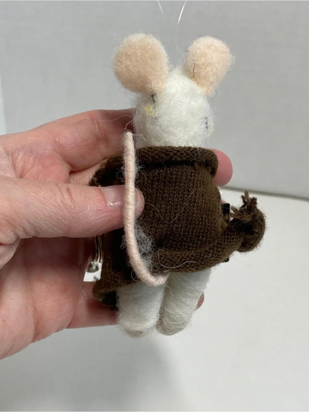 Primitives By Kathy Felt Mice Ornament “Coolest Teacher Ever ” Critter, Male